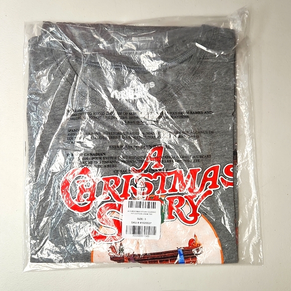 ❤️NWT VINTAGE TORRID TEE - A CHRISTMAS STORY COTTON HOLIDAY TOP - PLUS SIZE - Picture 6 of 10